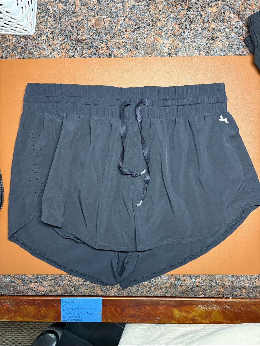 Women’s Black Target Joylab Athletic Running Shorts with Drawstring